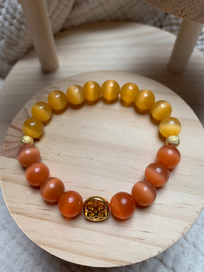 Perlenarmband "Peach"