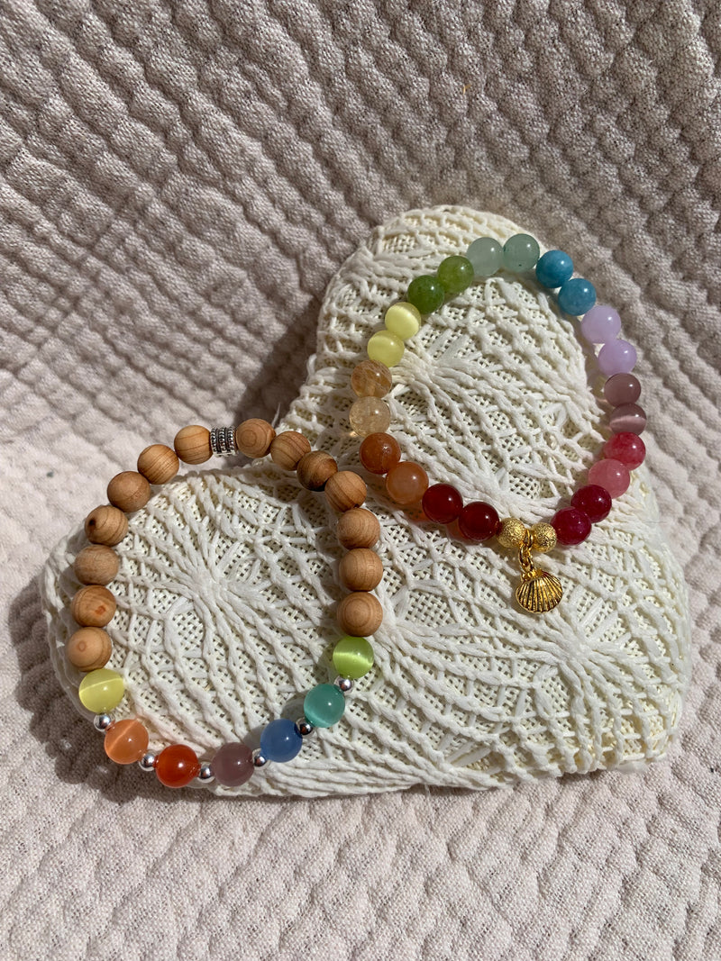 Perlenarmband "Farbenfroh"
