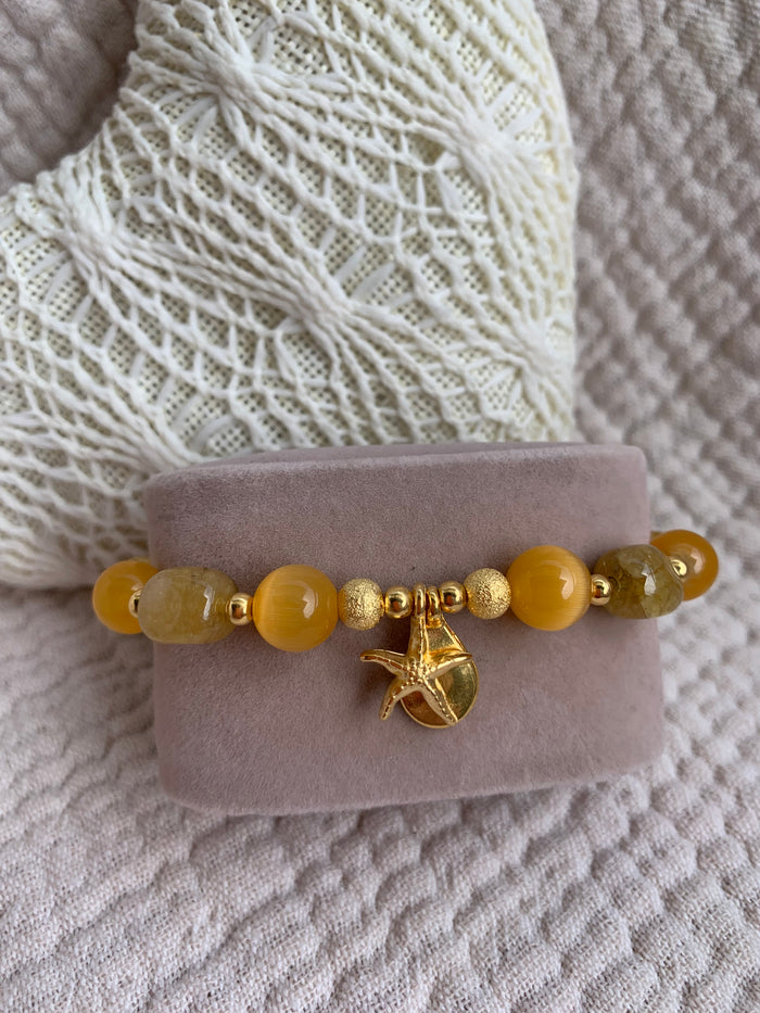 Perlenarmband "Sunshine"
