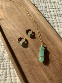 Schmuckset "Grüne Jade"
