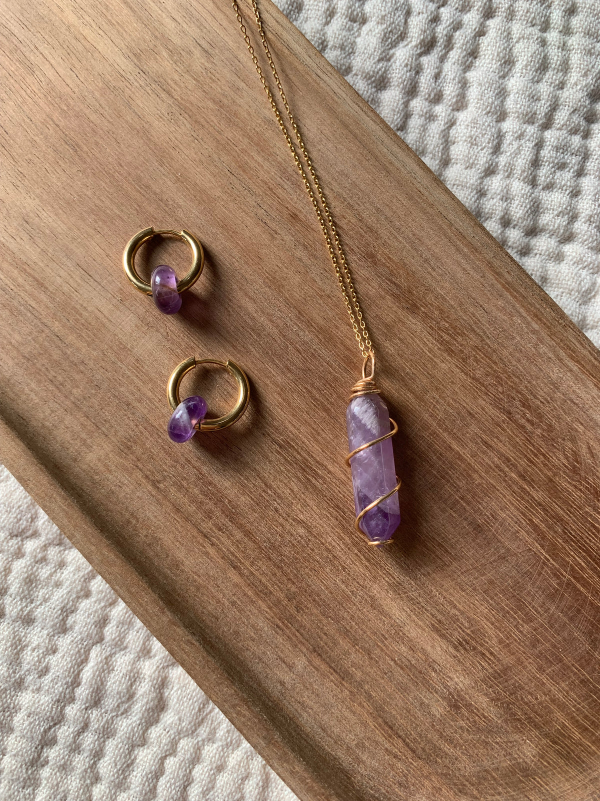 Schmuckset "Amethyst"