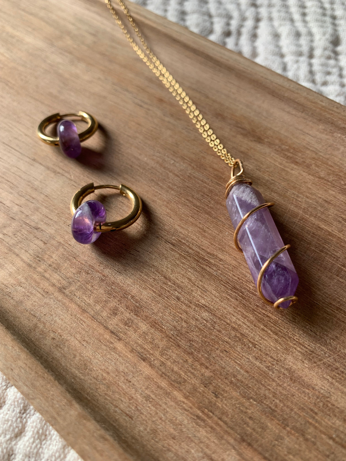 Schmuckset "Amethyst"