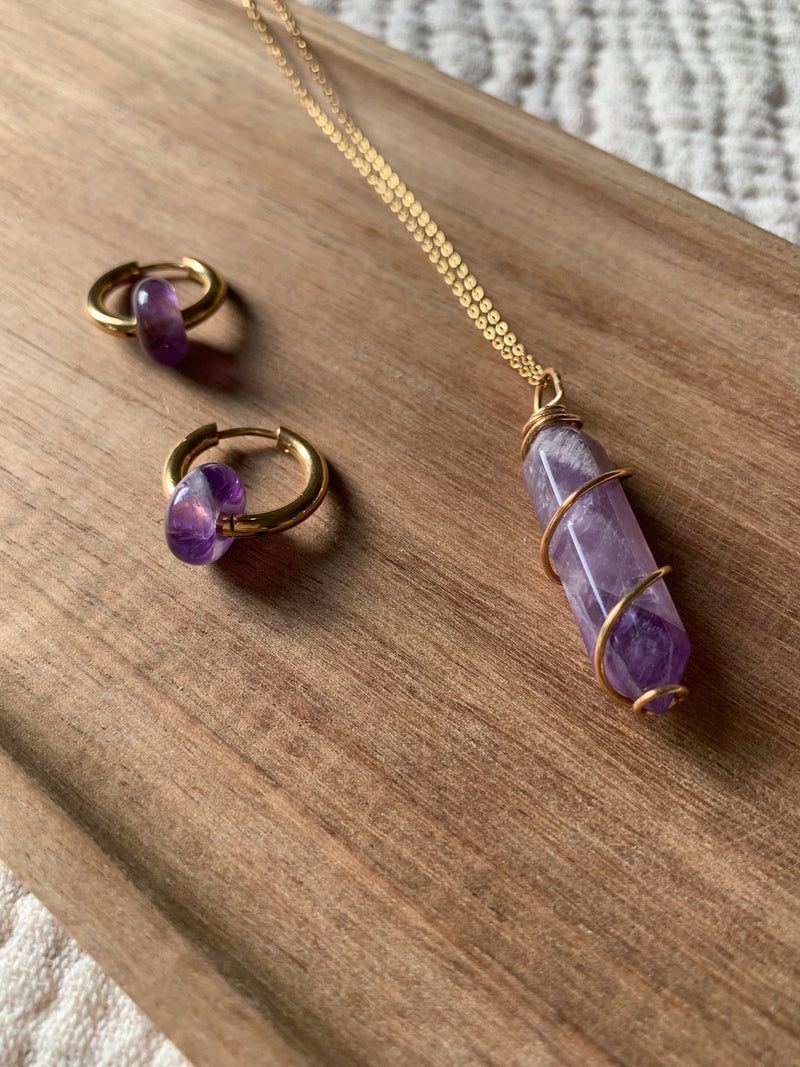 Schmuckset "Amethyst"