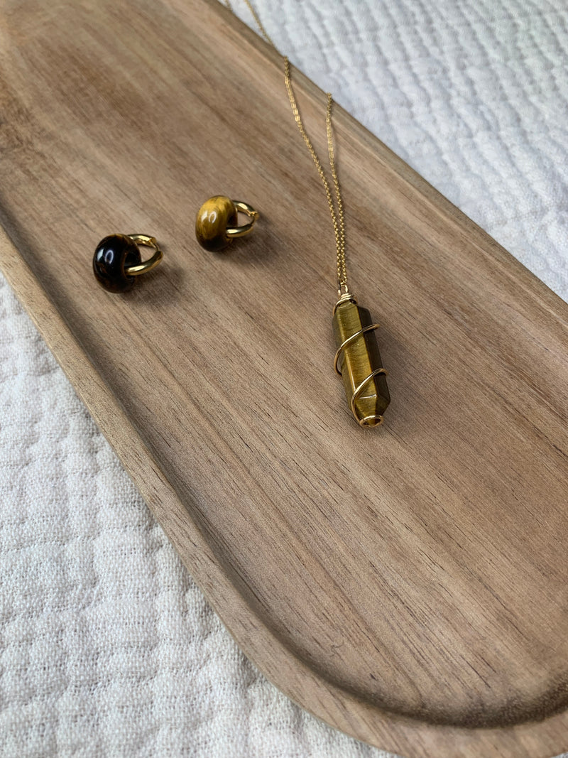 Schmuckset "Tigerauge"